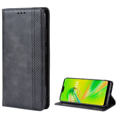 Case in PU leather with card slot for iPhone 13, Black.