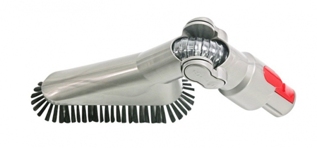 Furniture brush with flexible handle for Dyson V7, V8, V10, V11.