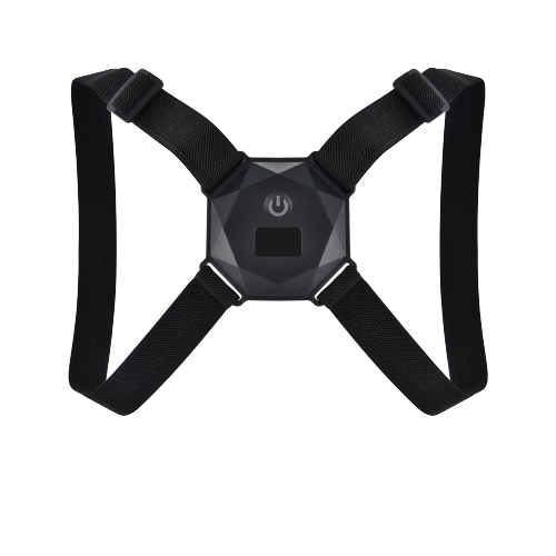Support vest for better posture and back support, Black