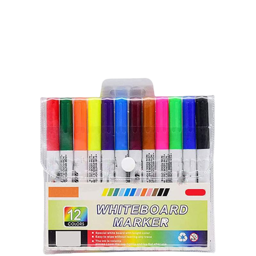 Whiteboard pencils, 12 pcs