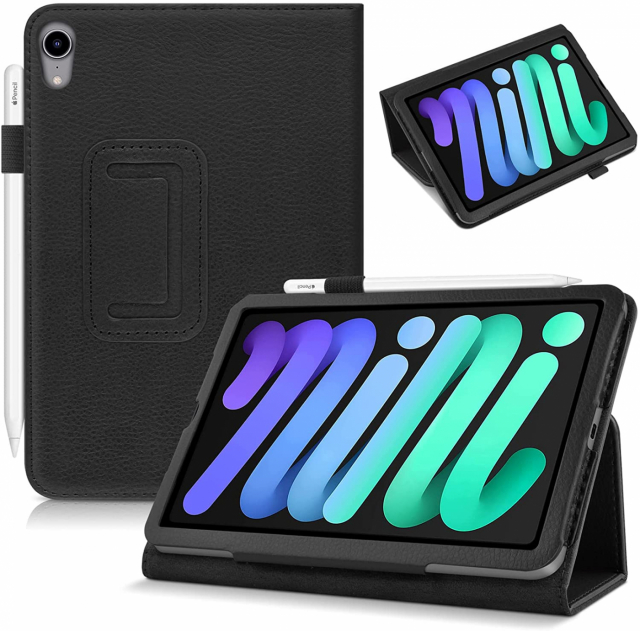 Case with pen holder for iPad Mini 6, Black