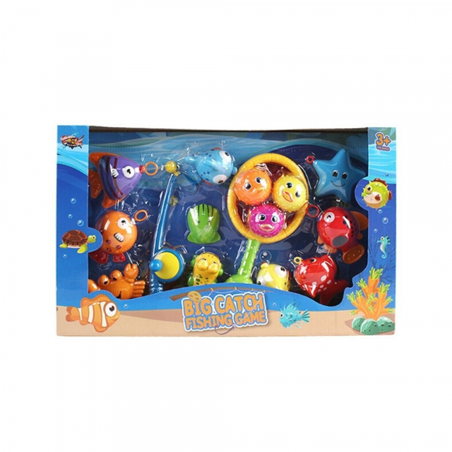 15-bit Fishing Game for Kids