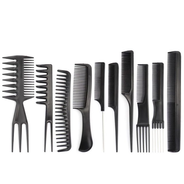 Hairdressing set in 10 parts