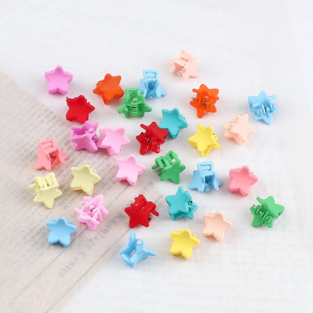 Hair clips with Stars for children, 36 pieces