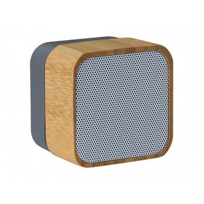 Bluetooth Mini Wooden Speaker for Office, Grey