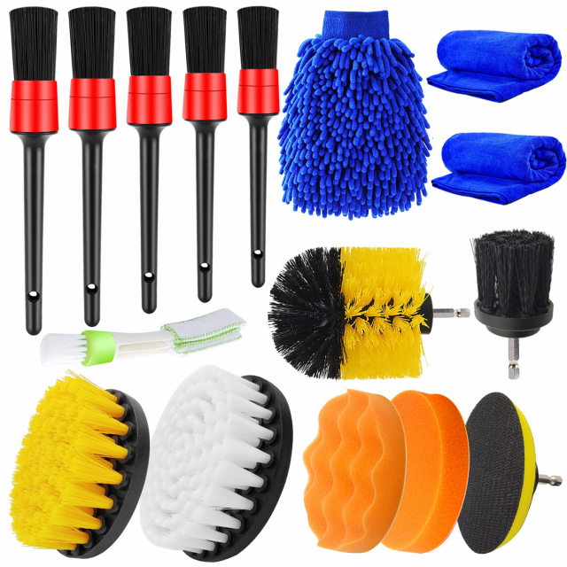 Car wash set, 16 pieces