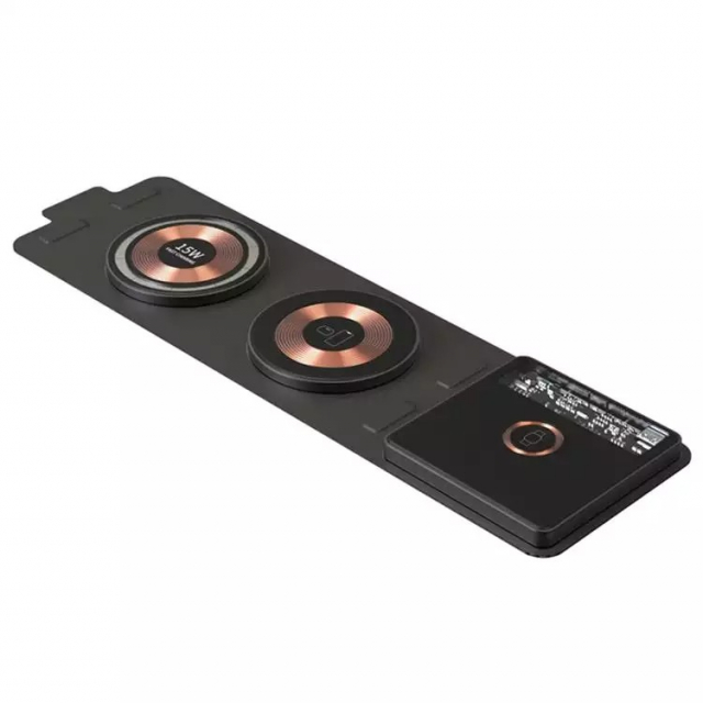 Magnetic wireless charger 3 in 1 for iPhone 14, iWatch, Airpods