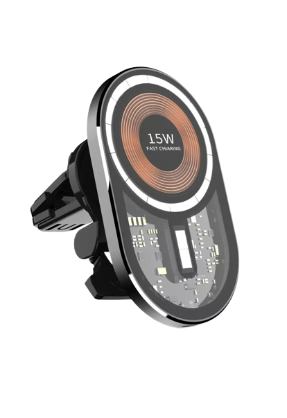 Wireless charging holder for Car iPhone 14, 15W