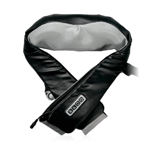 Mini massage device for neck, stomach, and waist.