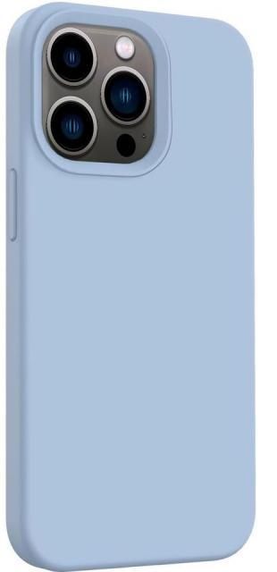 Silicone Case for iPhone 15 Pro, Sky Blue