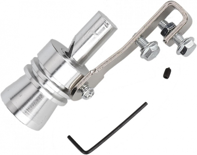 Turbo whistle - Silver - Large