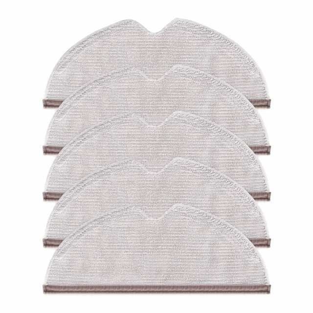 5-pack Mop cloths for Roborock S5/S5 Max/S50/S51/S55/S6/S6 MaxV/S6 Pure