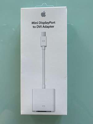 Apple Mini DisplayPort to DVI Adapter