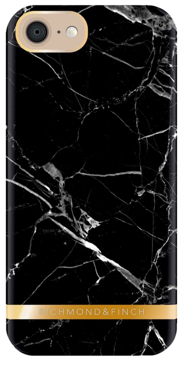 RF by Richmond & Finch Black Marble, case for iPhone 7/8/SE