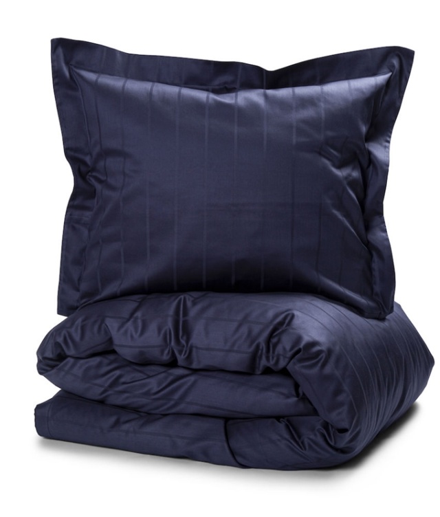 Bäddset 150x210 Liverpool Satin, Marin