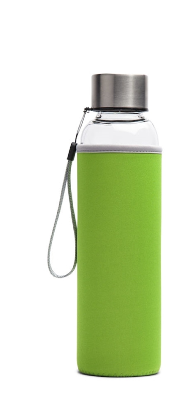 Lord Nelson Glasflaska med neoprenfodral 60 cl, Grön