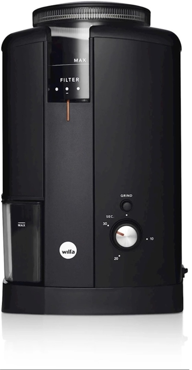 Wilfa CGWS-130B Kaffekvarn med 5 olika malningsgrader
