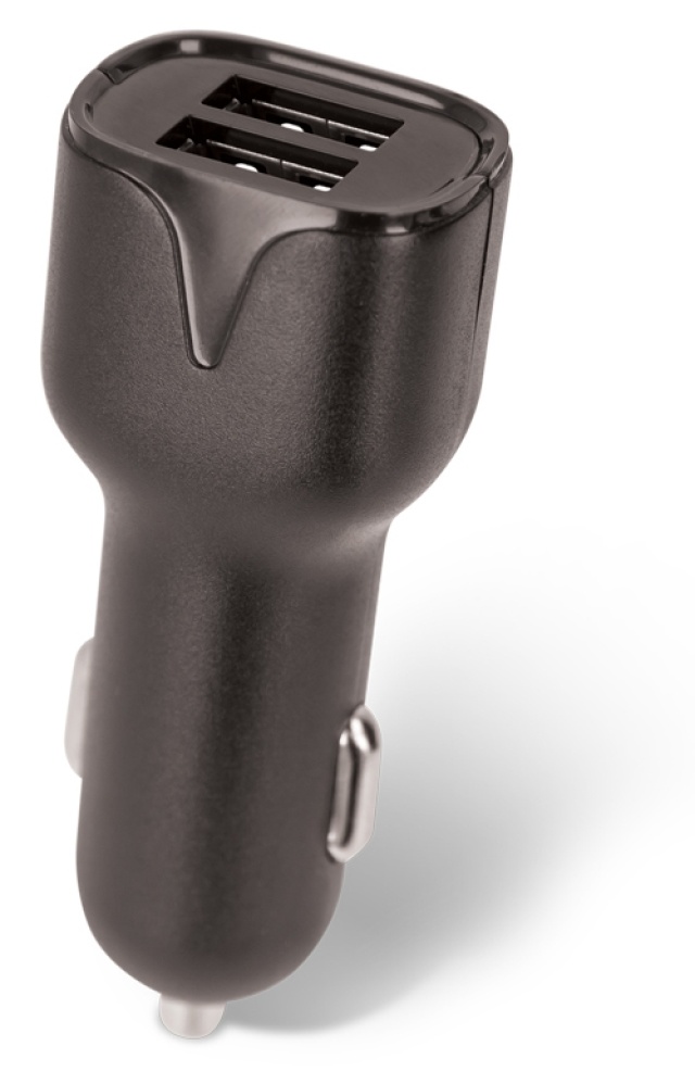 Car Charger Maxlife MXCC-01 2xUSB Fast Charge (2.4A), Black