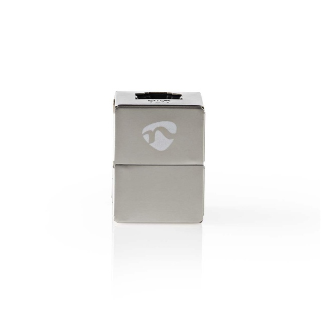 Nedis Network Coupler | CAT6 | Shielded | RJ45 Female | RJ45 Female | Straight | Metal | Box
