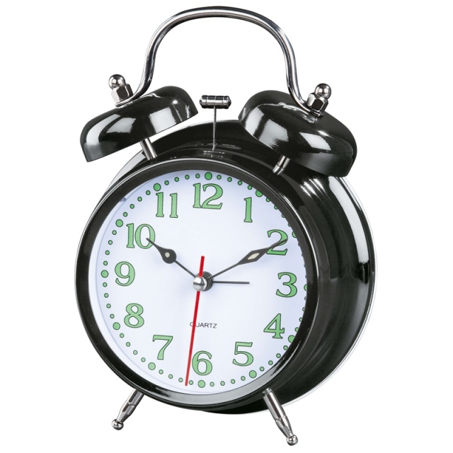 Hama Alarm Clock Nostalgi Black