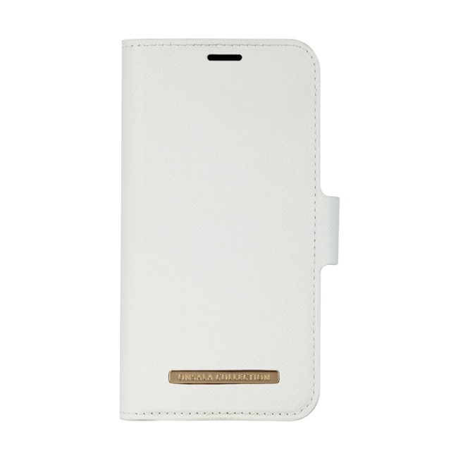 Onsala Wallet Case iPhone 12 Mini Saffiano White