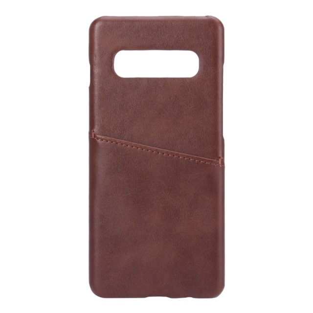 Onsala Mobilecover Brown Samsung S10 Plus Creditcard Pocket