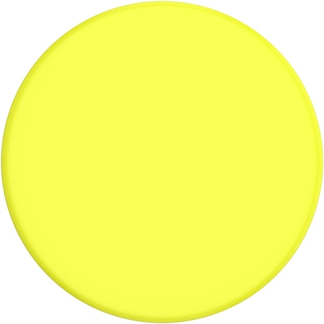 PopSockets Neon Jolt Yellow Removable Grip with Standfunction