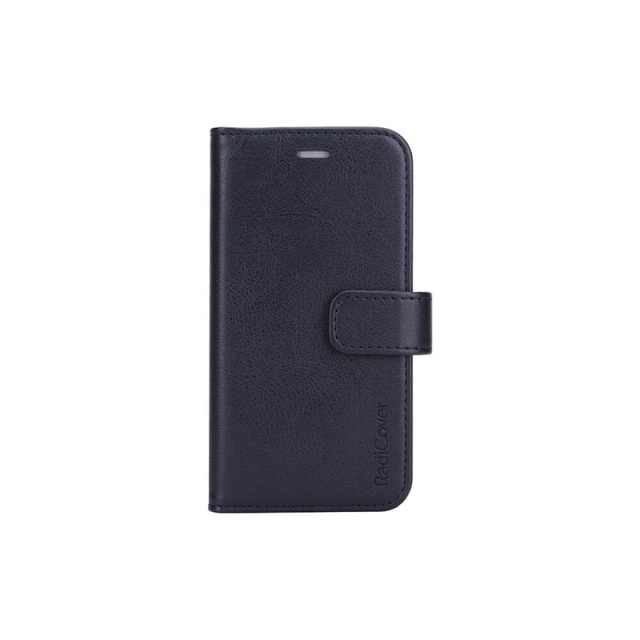 Radicover Wallet Case iPhone 12 Mini Anti-Radiation Flipcover RFID Black