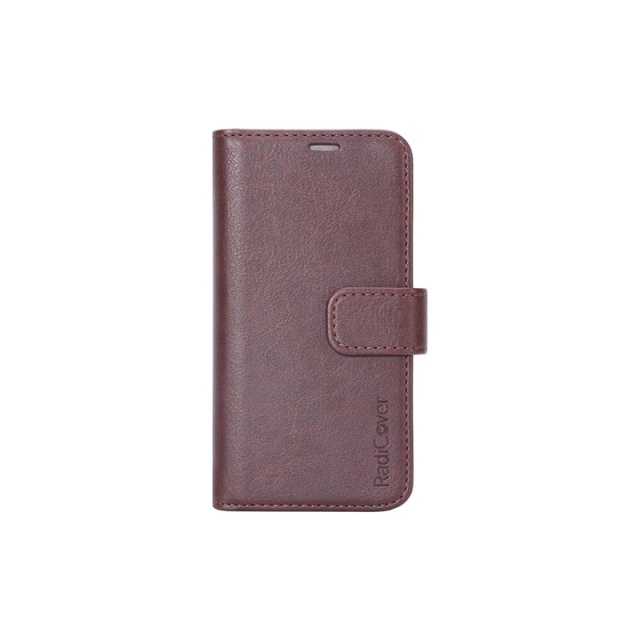 Radicover Radiationprotected Mobilewallet PU iPhone 5/5S/SE Flipcover Brown