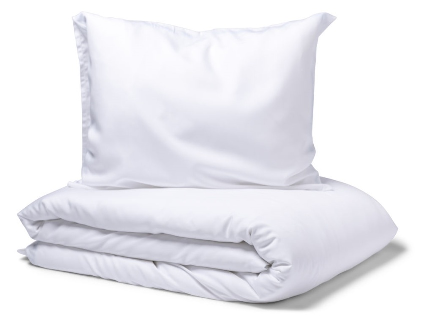 Nottingham Pillowcase 50x60, Satin, White