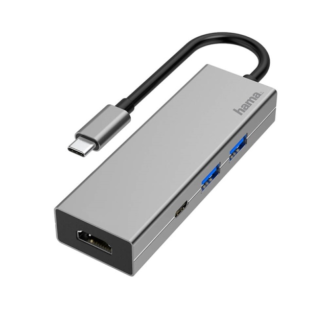 Hama Adapter USB-C Multi 4x Ports HDMI