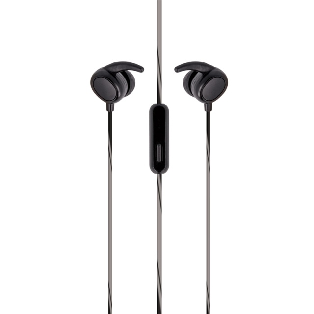 Setty Sports headphones with secure fit, Black