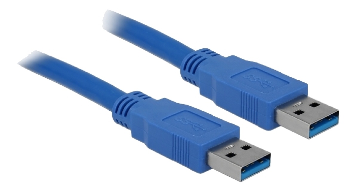 Delock Kabel USB 3.0 Typ-A Stecker > USB 3.0 Typ-A Stecker 3 m blau