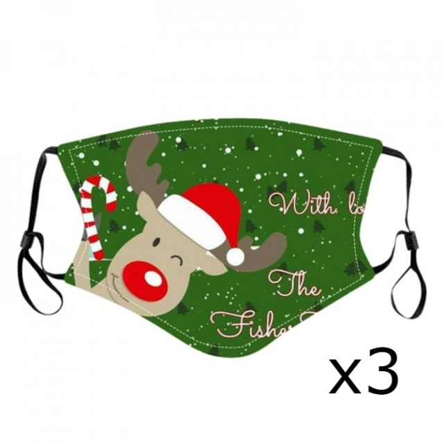 Mouthguard with Christmas motif (Julren), 3-pack