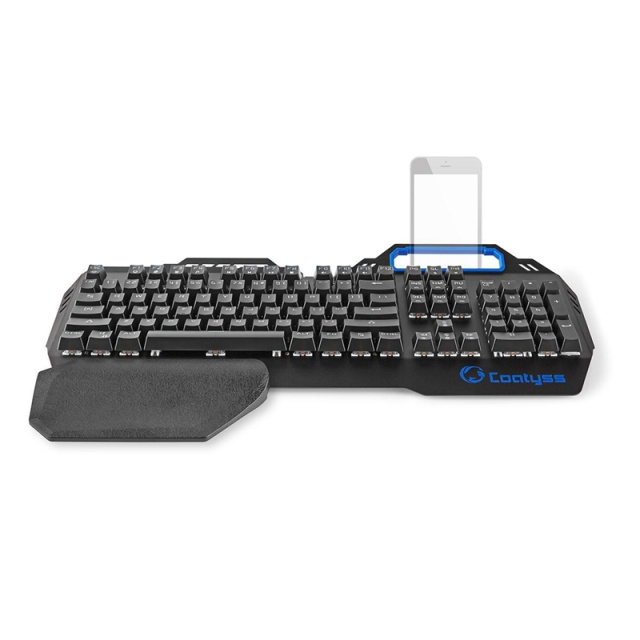 Nedis Wired Gaming Keyboard | USB | Mechanical Keys | RGB | US International | US Layout | USB Powered | Power cable length: 1.70 m | Gaming