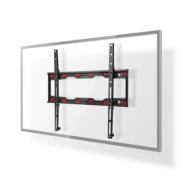 Nedis Fixed TV Wall Mount | 23 - 55 " | Maximum supported screen weight: 35 kg | Minimum wall distance: 28 mm | Steel | Black