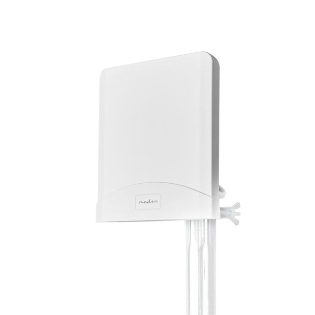 Nedis 3G / 4G / 5G Antenna | 5G | Indoor & Outdoor | 698-5000 MHz | Gain: 6 dB | 2.50 m | White
