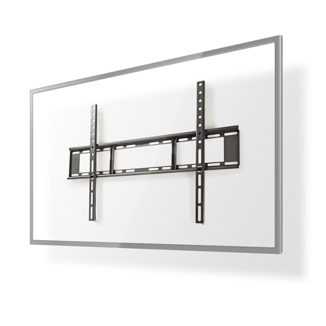 Nedis Fixed TV Wall Mount | 37 - 70 " | Maximum supported screen weight: 35 kg | Minimum wall distance: 23 mm | Steel | Black