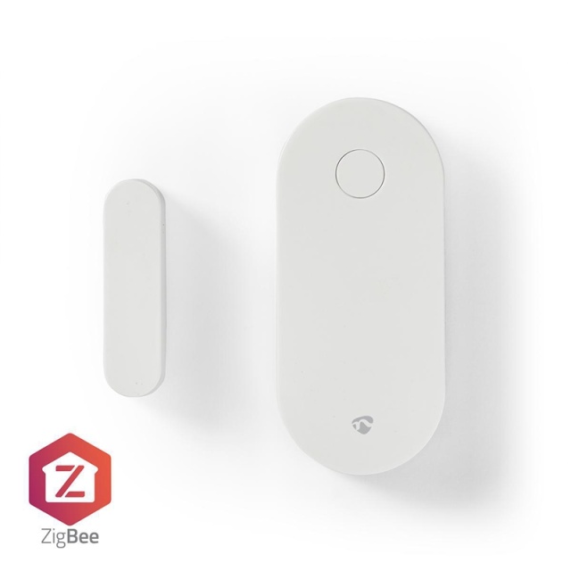 Nedis Door Window Sensor | Zigbee 3.0 | Battery Powered | Android™ / IOS | White