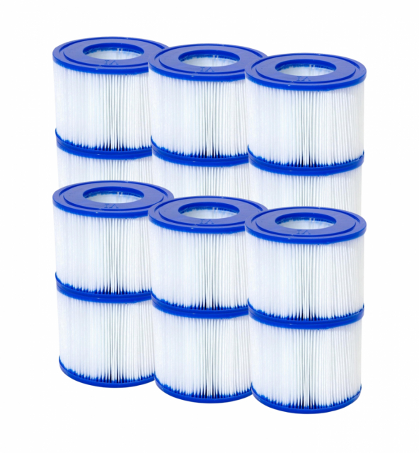 Bestway Filter cartridge for Lay-Z-Spa (VI) 12-pack