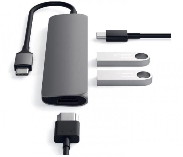 Satechi USB-C MultiPort Adapter with 4K HDMI