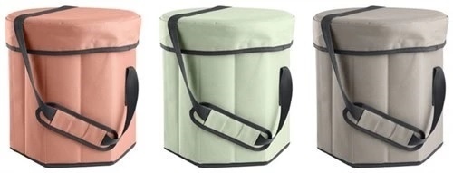 Outfit 20L cooler bag with practical seat