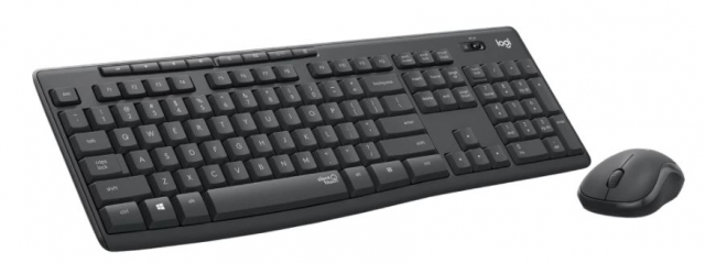 Logitech MK295 Silent Wireless Combo - GRAPHITE NORDIC
