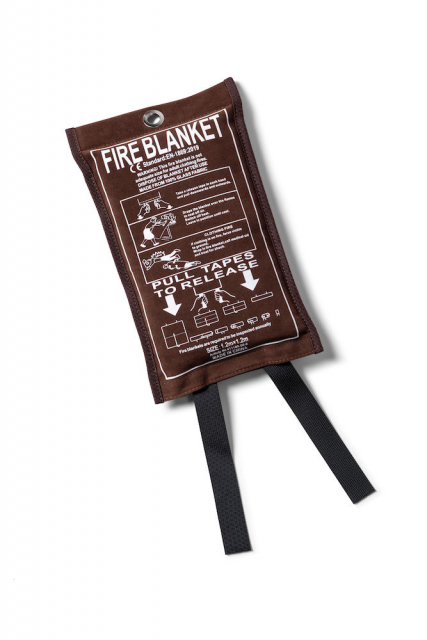 Kosta Linnewäfveri Brandfilt Mocka, Brun