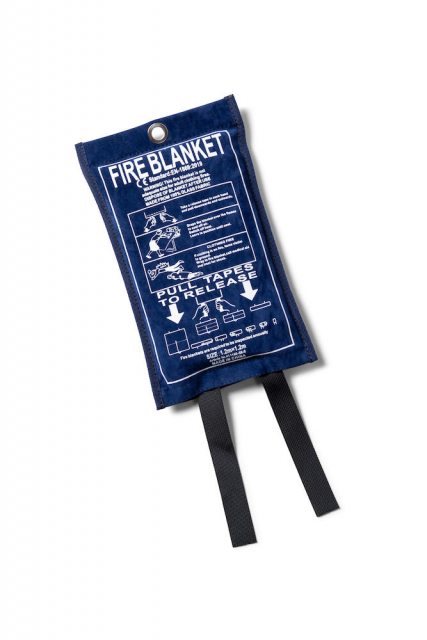 Kosta Linnewäfveri Brandfilt Mocka, Marin