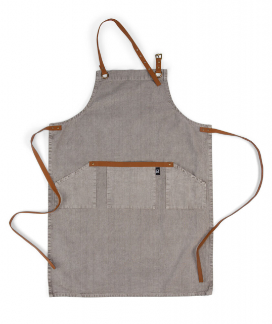 Kosta Linnewäfveri Förkläde, Grå