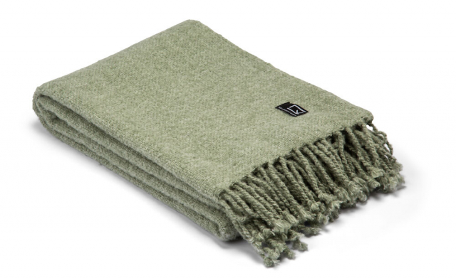 Kosta Linneväfveri Plaid Sjövallen, Green