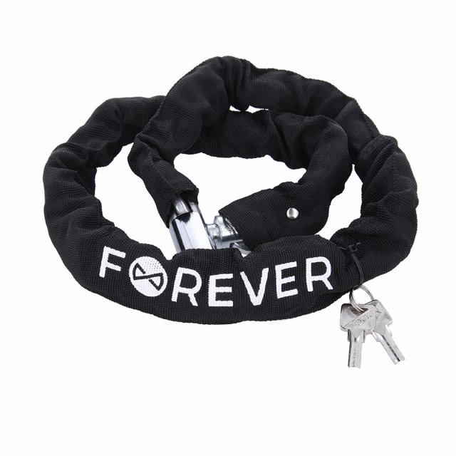 Forever Outdoor Bicycle chain lock with keys CHL-110