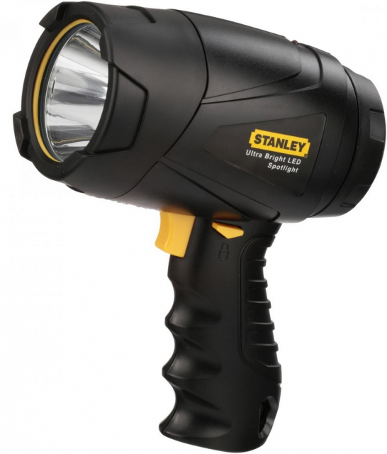 Stanley LED Flashlight, 3W, 300 Lumen, Black