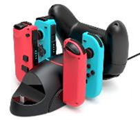 Charging station for Nintendo Switch and JoyCon, 6 in 1